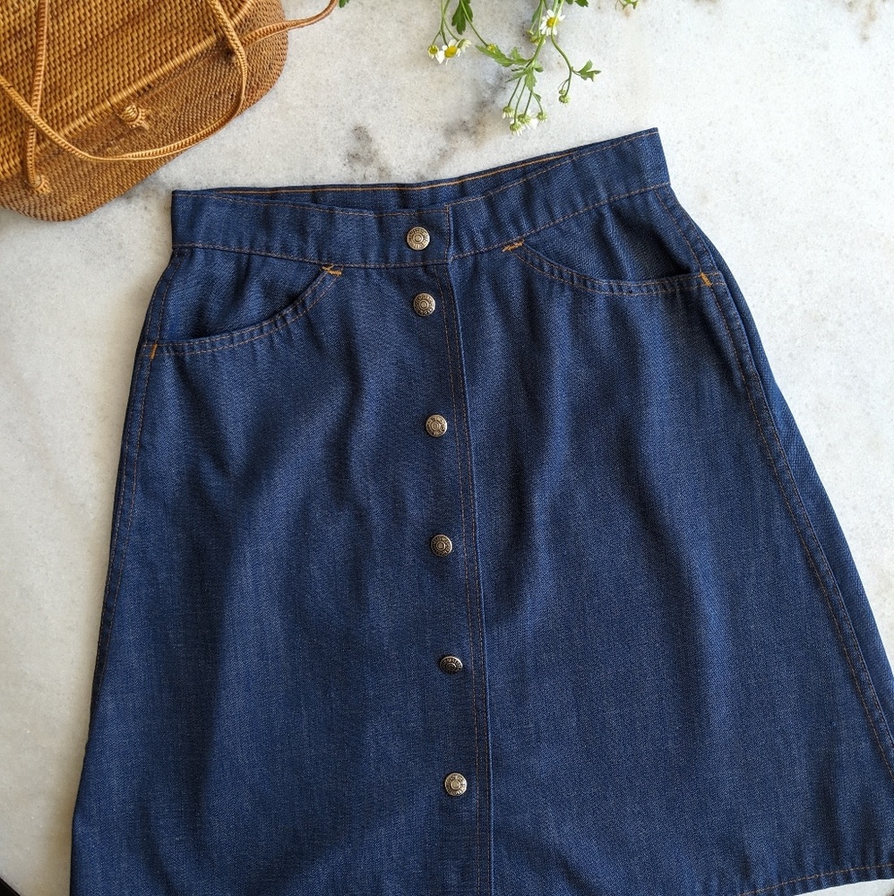 [ LEVI'S ] Vintage Denim Skirt